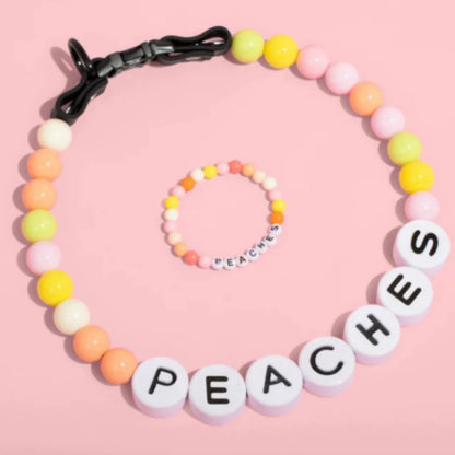 Custom Best Friend Collar with Matching Bracelet