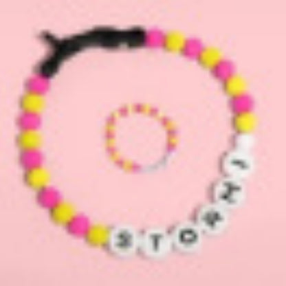 Custom Best Friend Collar with Matching Bracelet