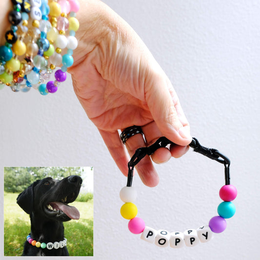 Custom Best Friend Collar with Matching Bracelet